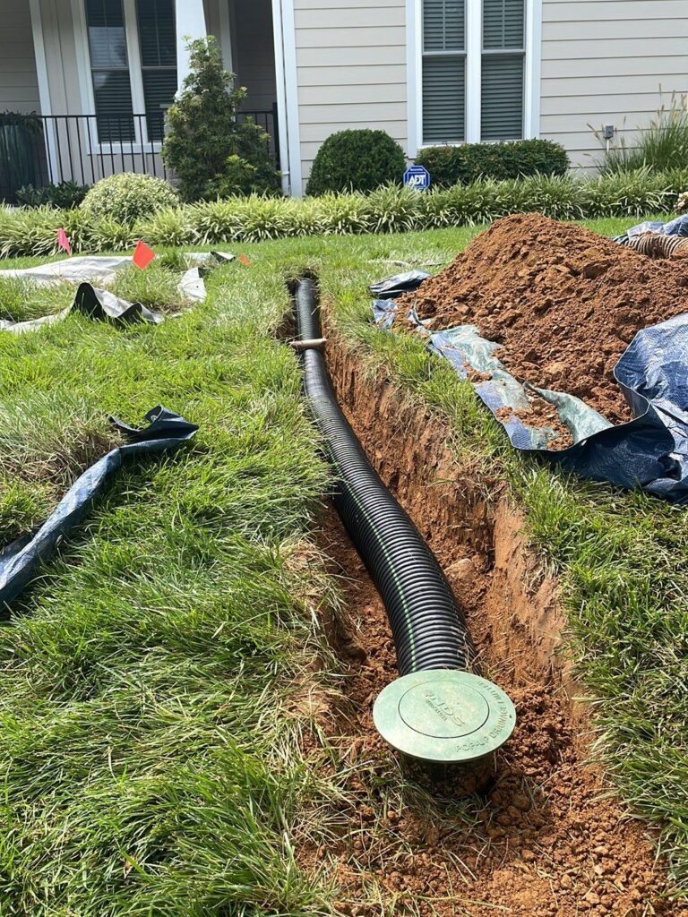 Underground drain cleaning